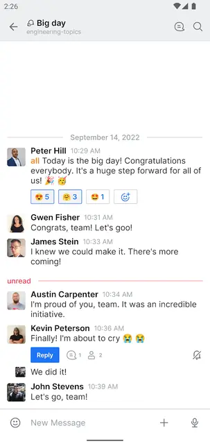 Screenshot 1 of Rocket.Chat
