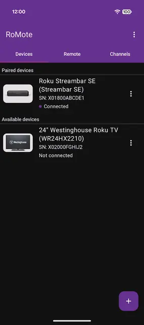 Screenshot 1 of RoMote
