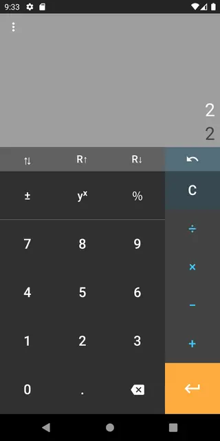 Screenshot 1 of RPNcalc