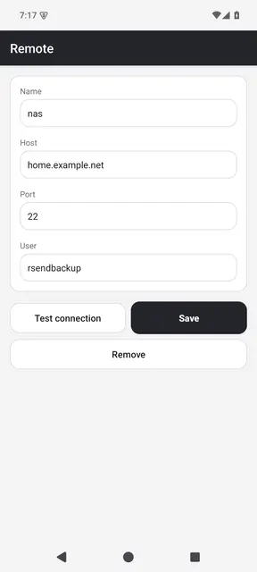 Screenshot 3 von rsend