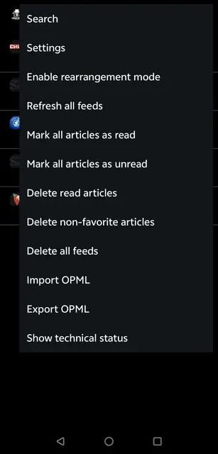 Screenshot 4 von RSS Reader