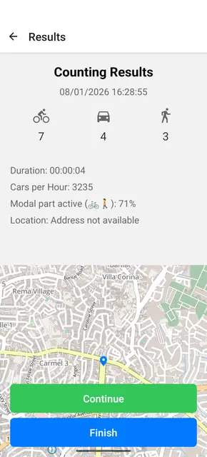 Screenshot 3 of Rue:barbe -- modal split counter