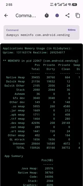 Screenshot 4 of Running Services Monitor