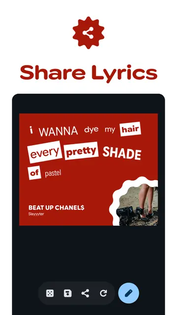 Screenshot 4 of Rush - Lyrics App