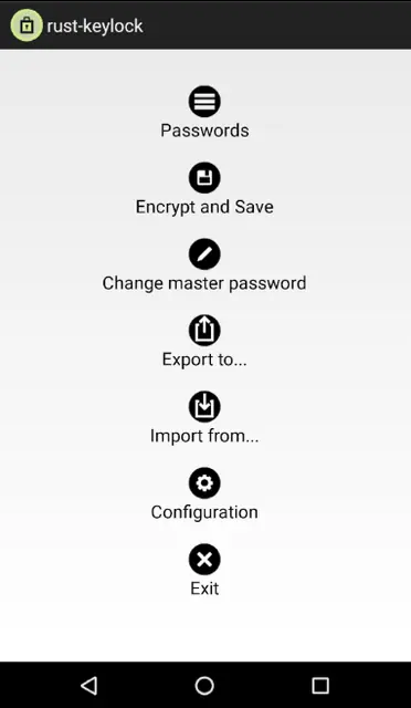 Screenshot 2 of rust-keylock-android