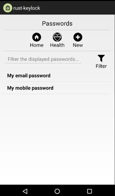 Screenshot 3 of rust-keylock-android