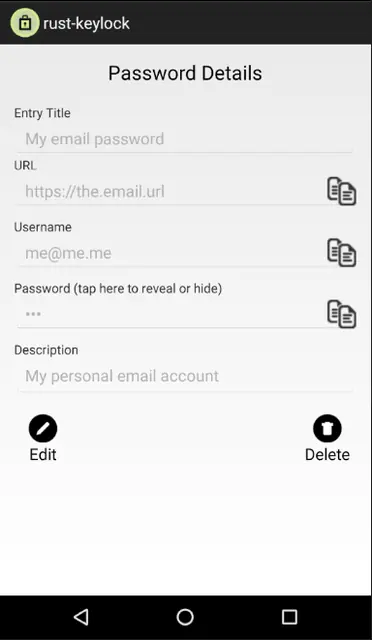 Screenshot 4 of rust-keylock-android