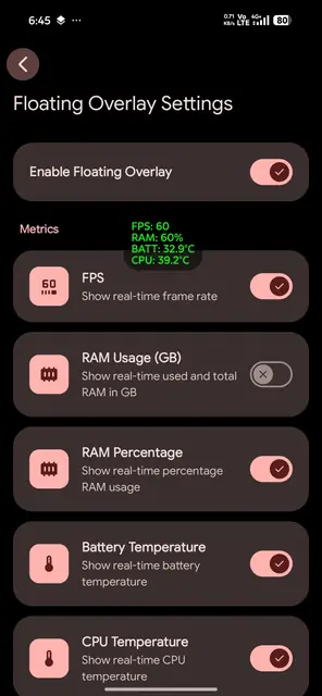 Screenshot 4 von RvSystem Monitor