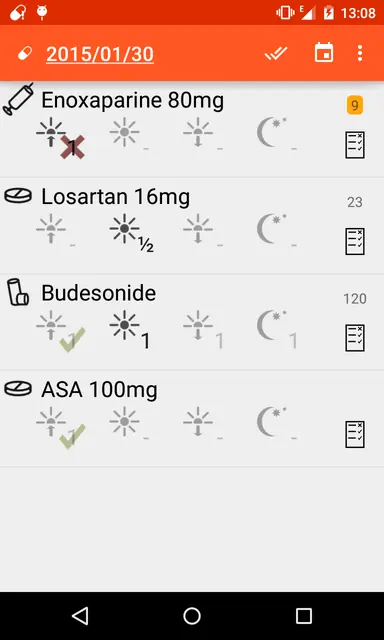 Screenshot 1 von RxDroid