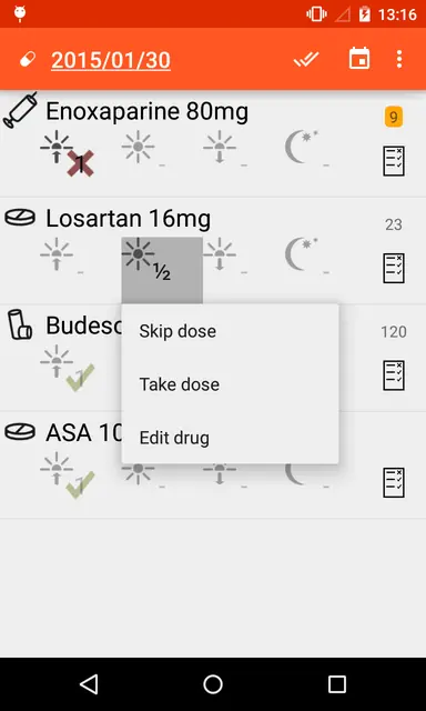 Screenshot 3 von RxDroid