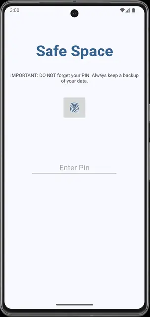 Screenshot 1 of Safe Space