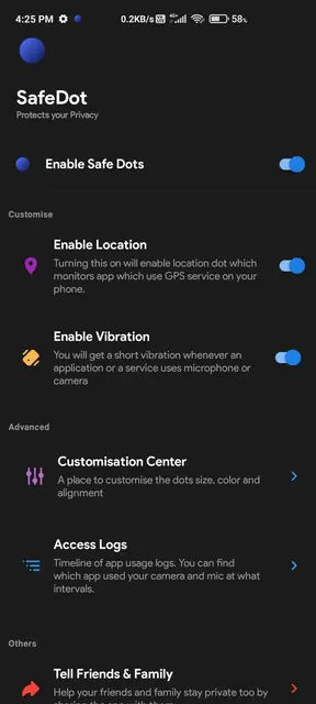 Screenshot 2 of SafeDot