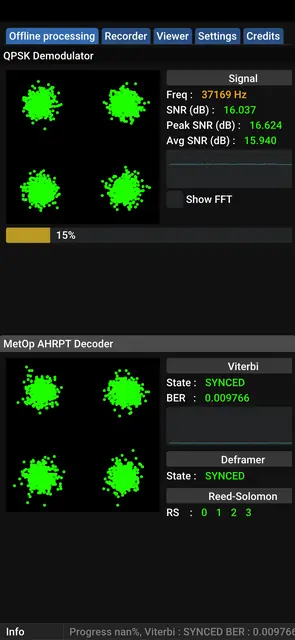 Screenshot 3 of SatDump