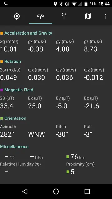 Screenshot 2 of SatStat