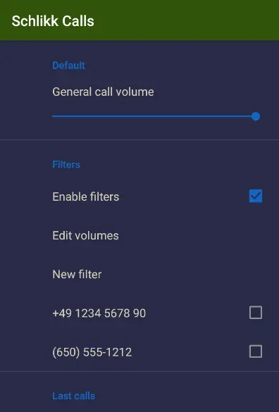 Screenshot 2 von Schlikk Calls
