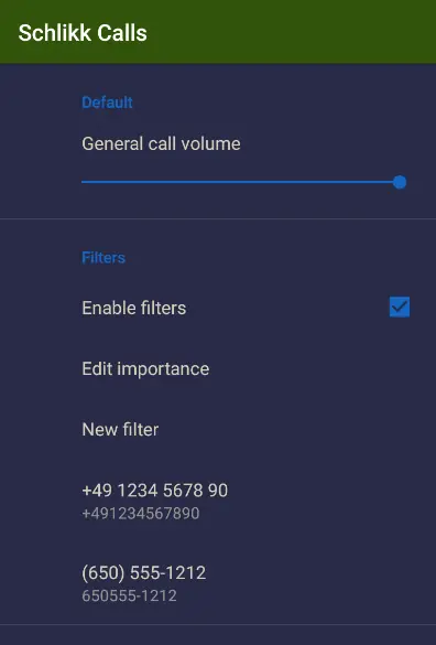 Screenshot 3 von Schlikk Calls