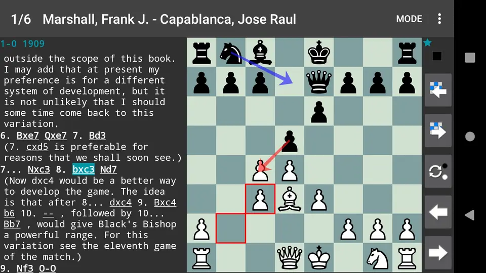 Screenshot 2 of Scid on the go