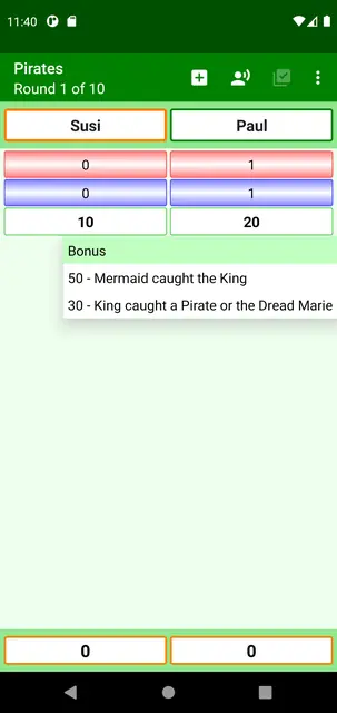 Screenshot 3 von Score sheets