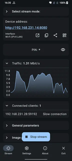 Screenshot 2 of ScreenStream