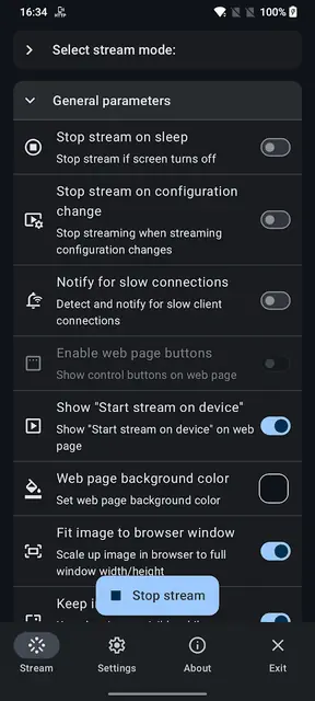Screenshot 3 of ScreenStream