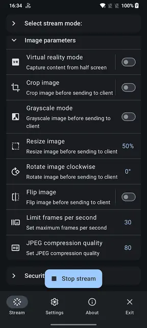 Screenshot 4 of ScreenStream