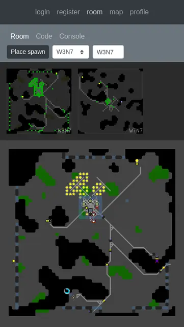 Screenshot 1 von Screeps