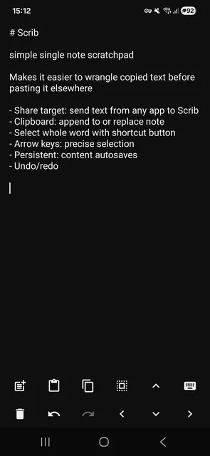 Screenshot 1 of Scrib