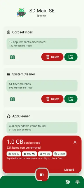 Screenshot 2 von SD Maid 2/SE - System Cleaner