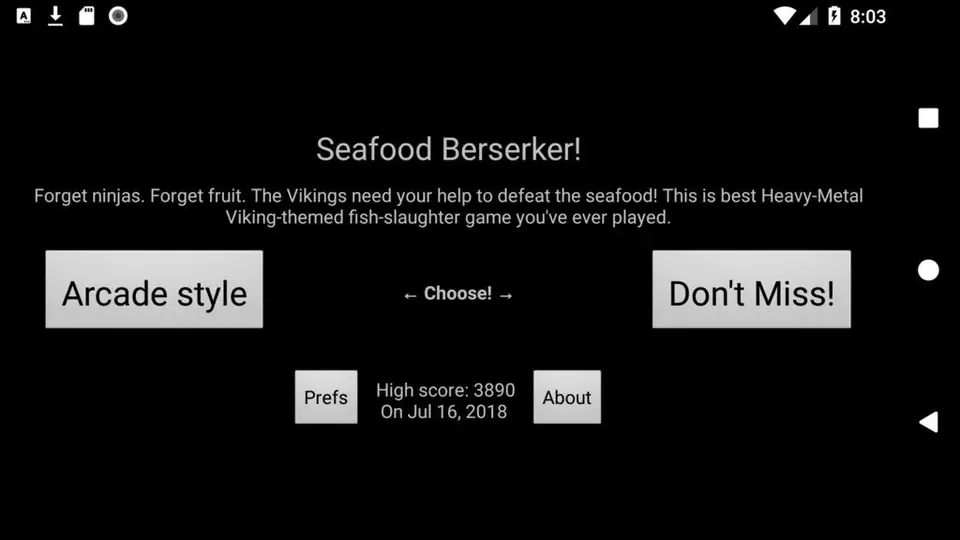 Screenshot 3 of Seafood Berserker!