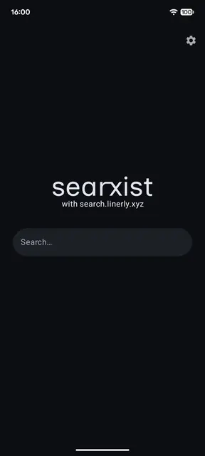Screenshot 2 of searxist