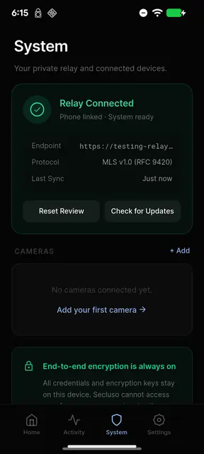 Screenshot 3 of Secluso