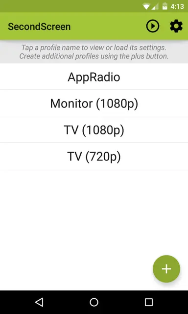 Screenshot 1 of SecondScreen