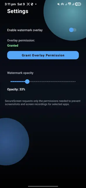 Screenshot 2 of SecureScreen