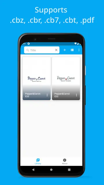 Screenshot 1 of Seeneva: smart comic reader