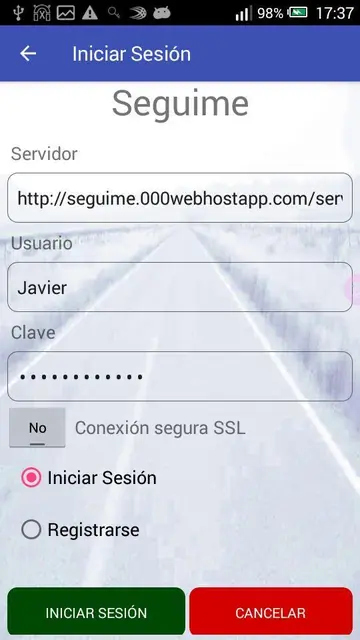 Screenshot 1 von Seguime