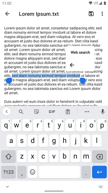Screenshot 1 of Select Text to Search