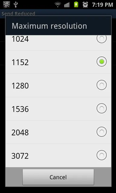 Screenshot 3 von Send Reduced