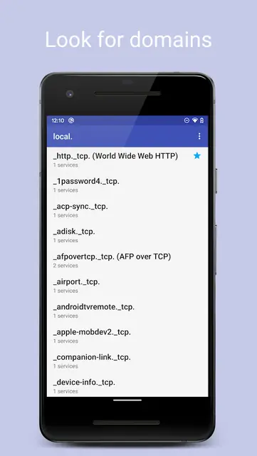 Screenshot 1 of Service Browser
