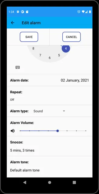 Screenshot 4 of Shake Alarm Clock