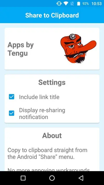 Screenshot 4 von Share to Clipboard