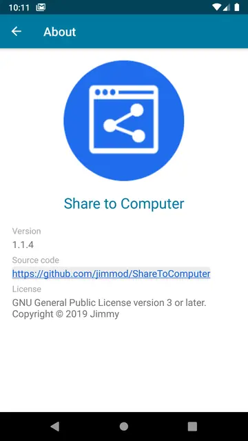 Screenshot 1 von Share To Computer