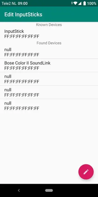 Screenshot 1 von Share To InputStick
