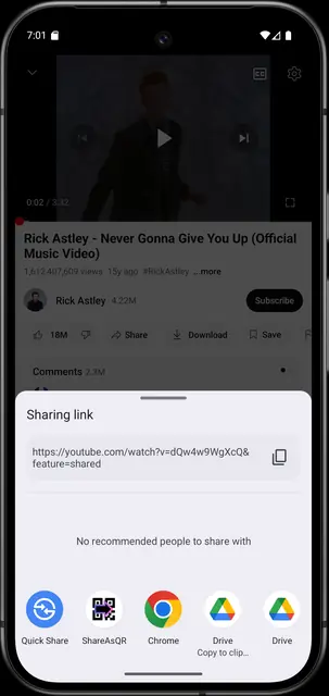 Screenshot 2 von ShareAsQR