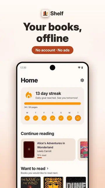 Screenshot 1 von Shelf