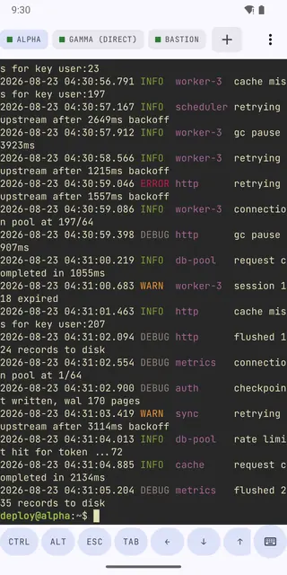 Screenshot 1 von Shellwave