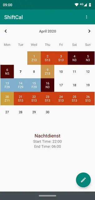 Screenshot 2 von ShiftSwift