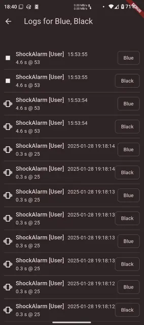 Screenshot 4 von ShockAlarm