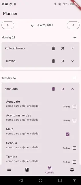 Screenshot 1 von Shopping List