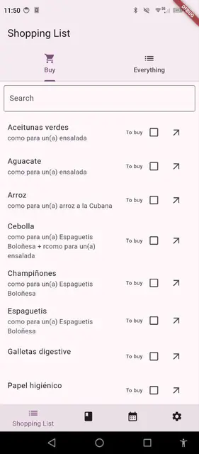 Screenshot 3 von Shopping List