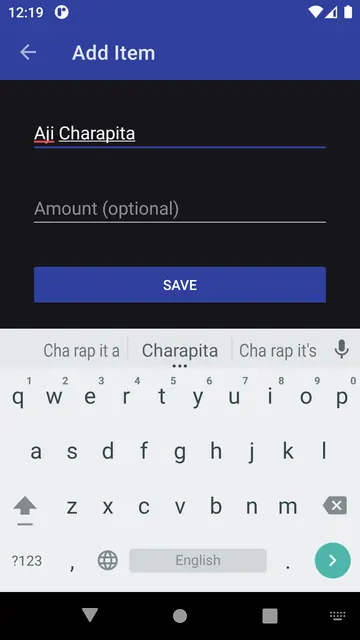 Screenshot 1 of ShoppingList